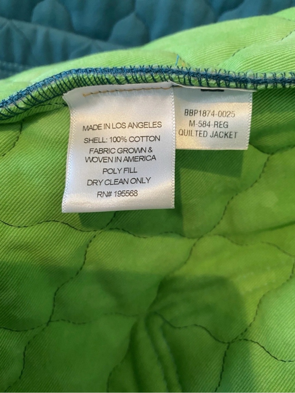 NWOT Big Bud Press quilted jacket! Small - Picture 6 of 6